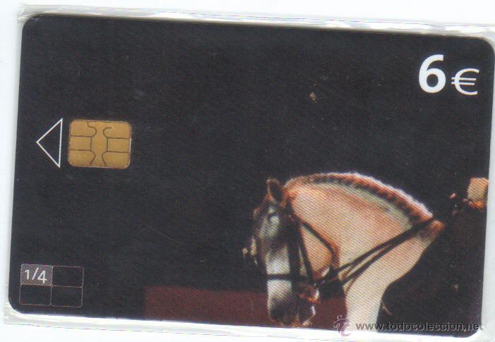 Carte telefoniche di collezione: TARJETA TELEFONICA ESPA&Ntilde;A CABALLO ESPA&Ntilde;OL 6&euro; NUEVA CON PRECINTO 2004 e89