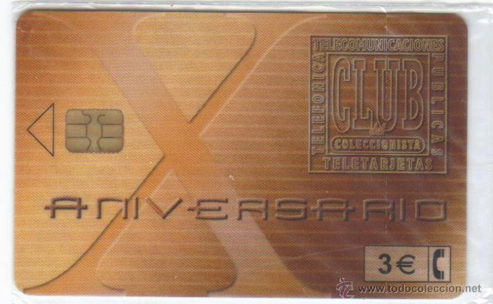 Carte telefoniche di collezione: TARJETA TELEFONICA ESPA&Ntilde;A 2002 ANIVERSARIO TIRADA 5000 P 523 NUEVA PRECINTADA