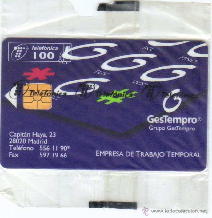 Carte telefoniche di collezione: TARJETA TELEFONICA ESPA&Ntilde;A 1997 NUEVA PRECINTADA TIRADA 6100 P 238 GESTEMPRO TT