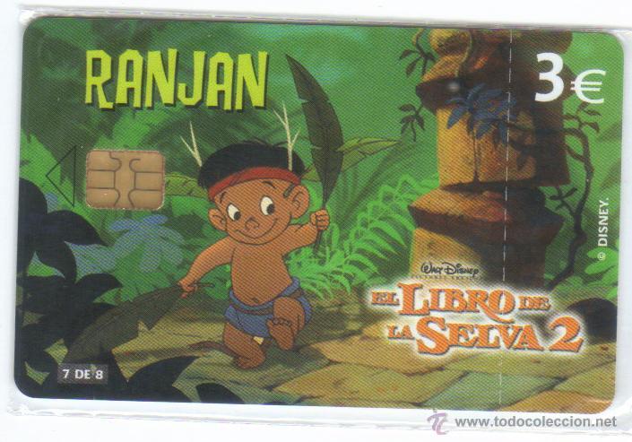 Carte telefoniche di collezione: TARJETA TELEFONICA 2003 EL LIBRO DE LA SELVA NUEVA PRECINTADA RANJAN TT