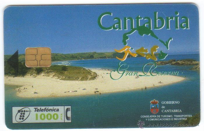 Collection telephone cards: TARJETA TELEFONICA CANTABRIA 5/ 1997 VER DETALLE GRAN RESERVA TT