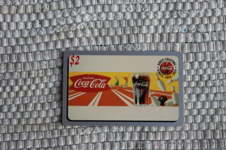 Carte telefoniche di collezione: TARJETA DE TELEFONO DE COCA COLA
