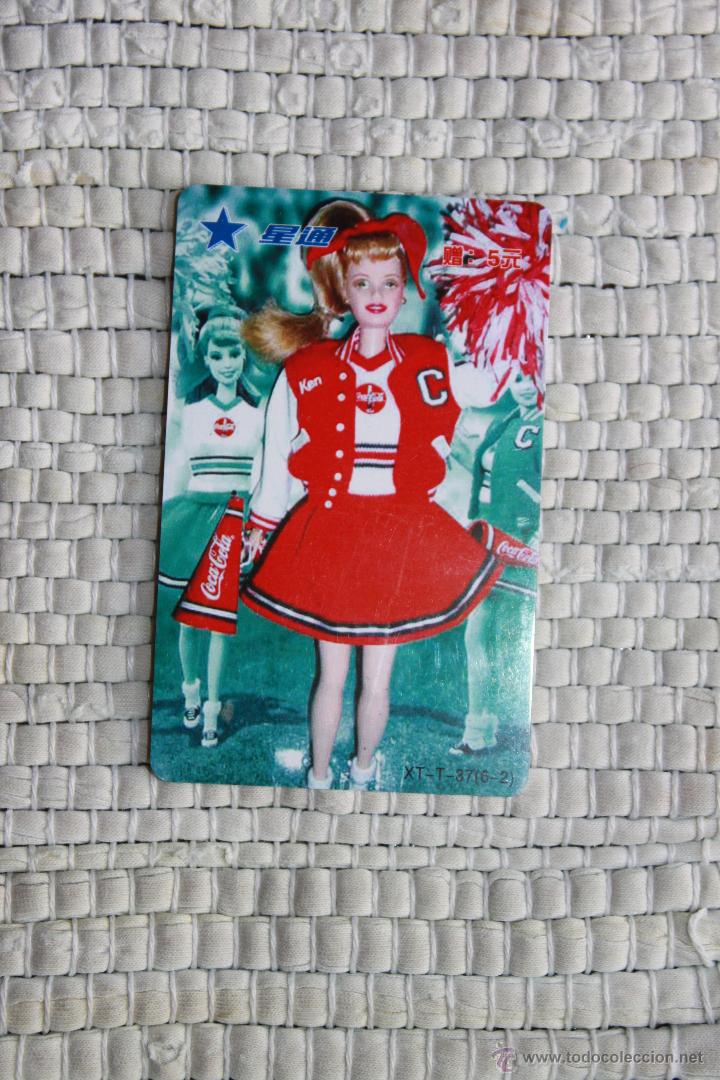 Carte telefoniche di collezione: TARJETA DE TELEFONO DE COCA COLA