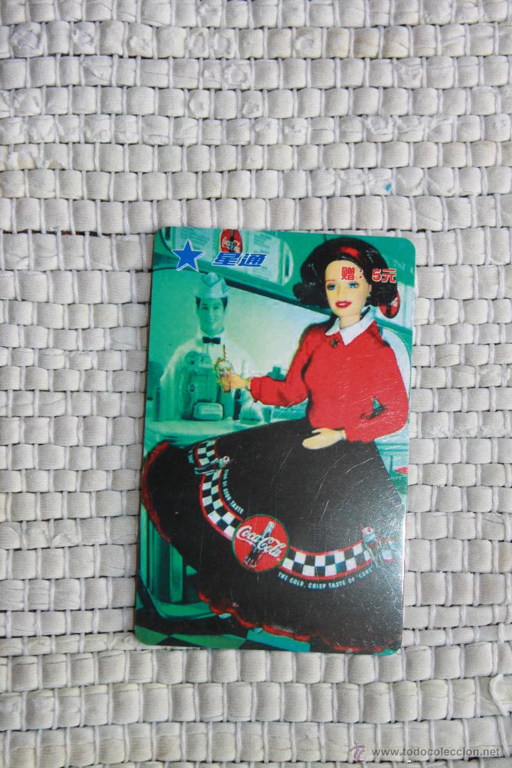 Carte telefoniche di collezione: TARJETA DE TELEFONO DE COCA COLA