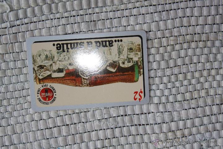 Carte telefoniche di collezione: TARJETA DE TELEFONO DE COCA COLA