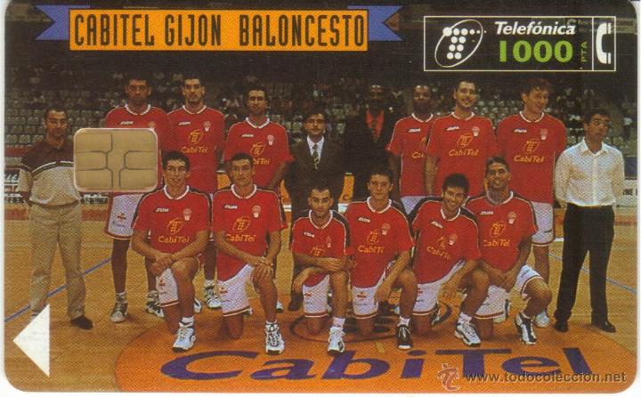Carte telefoniche di collezione: TARJETA TELEFONICA GABITEL GIJON BALONCESTO 1298 1998 TT