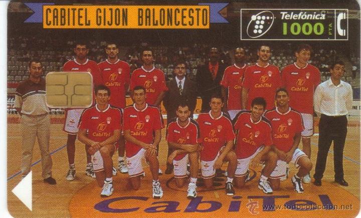 Carte telefoniche di collezione: TARJETA TELEFONICA GABITEL GIJON TT BALONCESTO 1998 TT