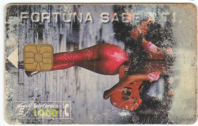 Cartes T&eacute;l&eacute;phoniques de collection: TARJETA TELEFONICA FORTUNA 1000 PESETAS 0895 TT