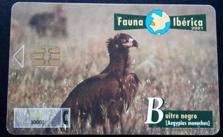 Cartes T&eacute;l&eacute;phoniques de collection: Telef&oacute;nica Buitre Negro 6,01&euro;