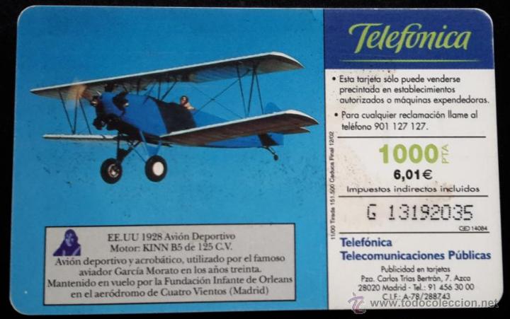 Tarjetas telef&oacute;nicas de colecci&oacute;n: Telef&oacute;nica Fleet 6,01&euro; - Foto 2