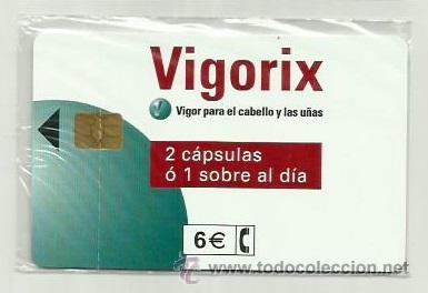 Cartes T&eacute;l&eacute;phoniques de collection: Tarjeta Telefonica Espa&ntilde;a - VIGORIX (en su precinto original) Ref: 02-0057C (valor facial)