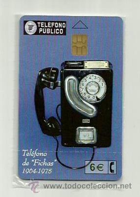 Cartes T&eacute;l&eacute;phoniques de collection: Tarjeta Telefonica Espa&ntilde;a - TELEFONO PUBLICO (en precinto original) Ref: 02-0063C valor facial