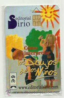 Cartes T&eacute;l&eacute;phoniques de collection: Tarjeta Telefonica Espa&ntilde;a - EDITORIAL SIRIO (en precinto original) Ref: 02-0073C valor facial