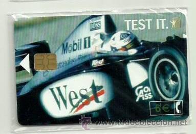 Cartes T&eacute;l&eacute;phoniques de collection: Tarjeta Telefonica Espa&ntilde;a - WEST 6&euro; (precinto original) Ref: 02-0080C valor facial