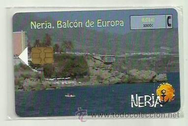 Cartes T&eacute;l&eacute;phoniques de collection: TARJETA TELEFONICA ESPA&Ntilde;A - NERJA (PRECINTO ORIGINAL) REF: 02-0021C VALOR FACIAL