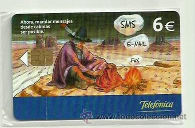 Cartes T&eacute;l&eacute;phoniques de collection: TARJETA TELEFONICA ESPA&Ntilde;A - MENSAJES DESDE CABINAS (PRECINTO ORIGINAL) REF: 03-0032C VALOR FACIAL