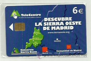 Cartes T&eacute;l&eacute;phoniques de collection: TARJETA TELEFONICA ESPA&Ntilde;A - SIERRA DE MADRID (PRECINTO ORIGINAL) REF: 03-0046C VALOR FACIAL