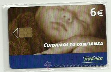 Cartes T&eacute;l&eacute;phoniques de collection: TARJETA TELEFONICA ESPA&Ntilde;A - SERVICIO CLIENTE BEBE (PRECINTO ORIGINAL) REF: 04-0004C VALOR FACIAL