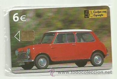 Carte telefoniche di collezione: TARJETA TELEFONICA ESPA&Ntilde;A - COCHES - MINI (PRECINTO ORIGINAL) REF: 04-0016C VALOR FACIAL