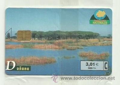 Carte telefoniche di collezione: TARJETA TELEFONICA ESPA&Ntilde;A - DO&Ntilde;ANA - (EN PRECINTO ORIGINAL) REF: 01-0031B (VALOR FACIAL)