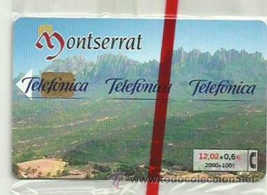 Carte telefoniche di collezione: TARJETA TELEFONICA ESPA&Ntilde;A - MONTSERRAT - (EN PRECINTO ORIGINAL) REF: 01-0061C (VALOR FACIAL)