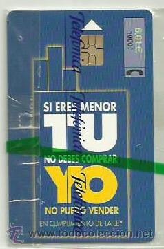 Carte telefoniche di collezione: TARJETA TELEFONICA ESPA&Ntilde;A -TU Y YO - (EN PRECINTO ORIGINAL) REF: 01-0068A (VALOR FACIAL)