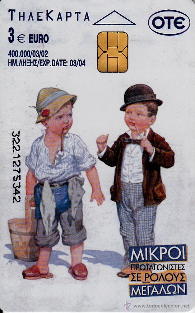 Tarjetas telef&oacute;nicas de colecci&oacute;n: GRECIA. 03/2002 - Foto 2