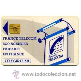 Carte telefoniche di collezione: TELECARTE 50 TT TARJETA TELEFONICA AGENCE COMMERCIALE S/F