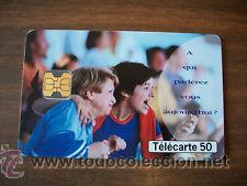 Carte telefoniche di collezione: TELECARTE 120 TT TARJETA TELEFONICA A QUI PARLEREZ 1998