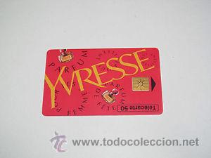Carte telefoniche di collezione: TARJETA TELEFONICA TELECARTE 50 YVRESSE 1996 PERFUME