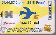 Carte telefoniche di collezione: TARJETA TELEFONICA TELECARTE 50 1996 FNAC PUBLICIDAD