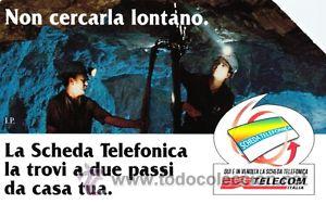 Sammlung von Telefonkarten: TARJETA TELEFONICA ITALIA TT 5000 LIRE NON CERCARLA LONTANO