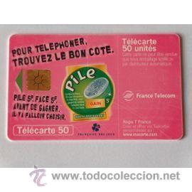 Sammlung von Telefonkarten: TARJETA TELEFONICA TELECARTE 50 TT PILE
