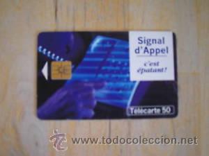 Sammlung von Telefonkarten: TARJETA TELEFONICA TELECARTE 50 TT SIGNAL D`APPEL FRANCIA TELECOM