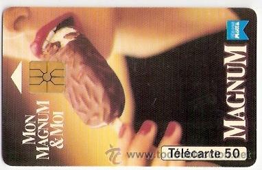 Carte telefoniche di collezione: TARJETA TELEFONICA TELECARTE 50 TT BOMBON HELADO MAGNUM