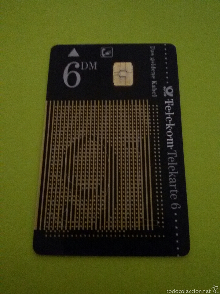 Carte telefoniche di collezione: Tarjeta telefonica - 1991 ALEMANIA / TELEKOM #1721