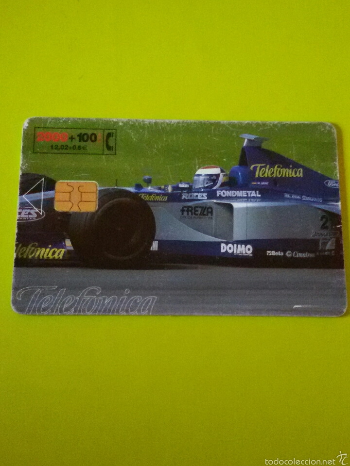 Carte telefoniche di collezione: Tarjeta telefonica - 1999 Espa&ntilde;a Telefonica / Tema Deportivo - F1 #1723