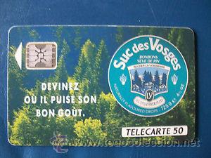 Carte telefoniche di collezione: TARJETA TELEFONICA TELECARTE 50 TT SUC DES VOSGES FRANCE TELECOM