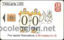 Carte telefoniche di collezione: TARJETA TELEFONICA TELECARTE 120 TT REEMPLAZO DE CODIGOS INTERNACIONALES