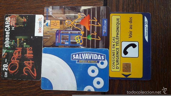 Tarjetas telef&oacute;nicas de colecci&oacute;n: tarjeta antigua de telefonos usada , telefonicas .