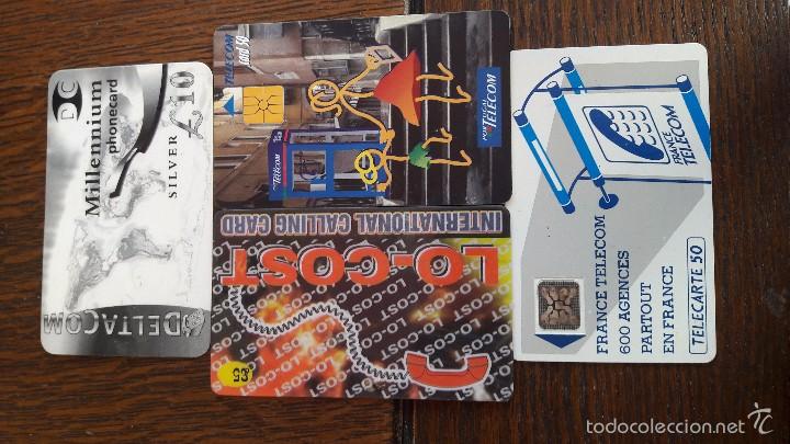 Tarjetas telef&oacute;nicas de colecci&oacute;n: tarjeta antigua de telefonos usada , telefonicas .