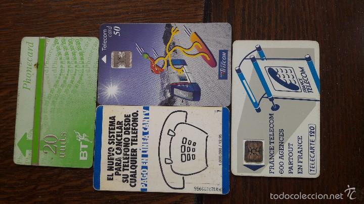 Tarjetas telef&oacute;nicas de colecci&oacute;n: tarjeta antigua de telefonos usada , telefonicas .