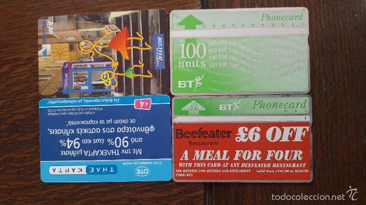 Carte telefoniche di collezione: tarjeta antigua de telefonos usada , telefonicas .