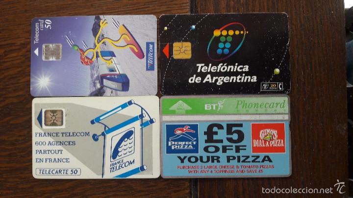 Carte telefoniche di collezione: tarjeta antigua de telefonos usada , telefonicas .