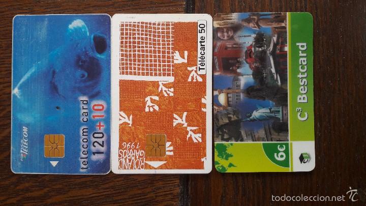 Carte telefoniche di collezione: tarjeta antigua de telefonos usada , telefonicas .