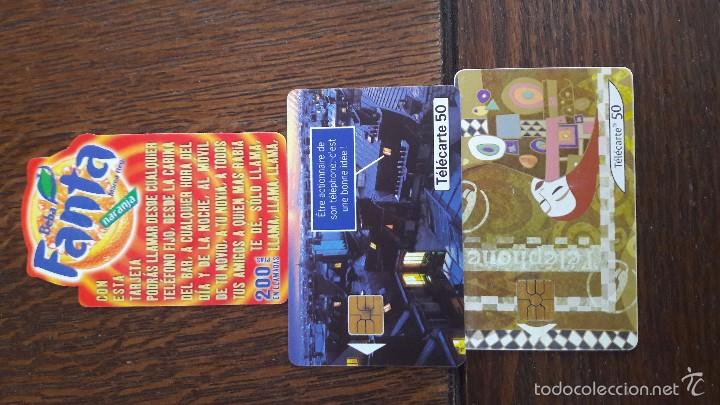 Carte telefoniche di collezione: tarjeta antigua de telefonos usada , telefonicas .