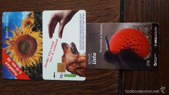 Carte telefoniche di collezione: tarjeta antigua de telefonos usada , telefonicas .