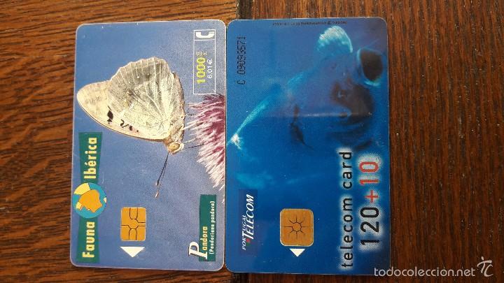 Tarjetas telef&oacute;nicas de colecci&oacute;n: tarjeta antigua de telefonos usada , telefonicas .