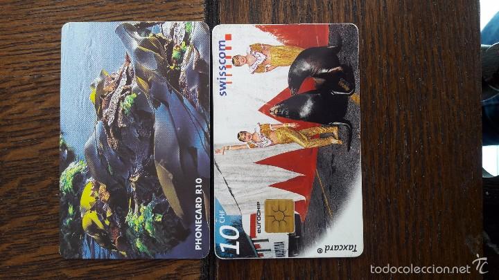 Tarjetas telef&oacute;nicas de colecci&oacute;n: tarjeta antigua de telefonos usada , telefonicas .
