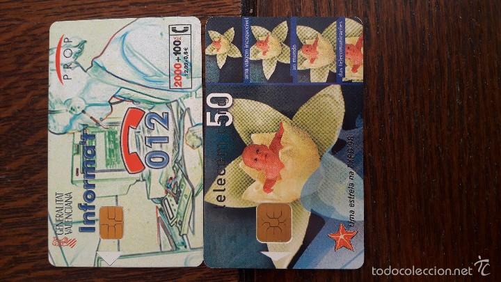 Tarjetas telef&oacute;nicas de colecci&oacute;n: tarjeta antigua de telefonos usada , telefonicas .